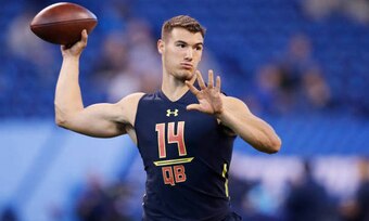 Mitchell Trubisky appears to be leading the pack at QB, but nothing is settled.