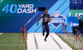 John Ross is the new record holder in the 40.