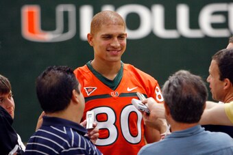 Jimmy Graham only played one season of college football, but Miami was happy to have him.