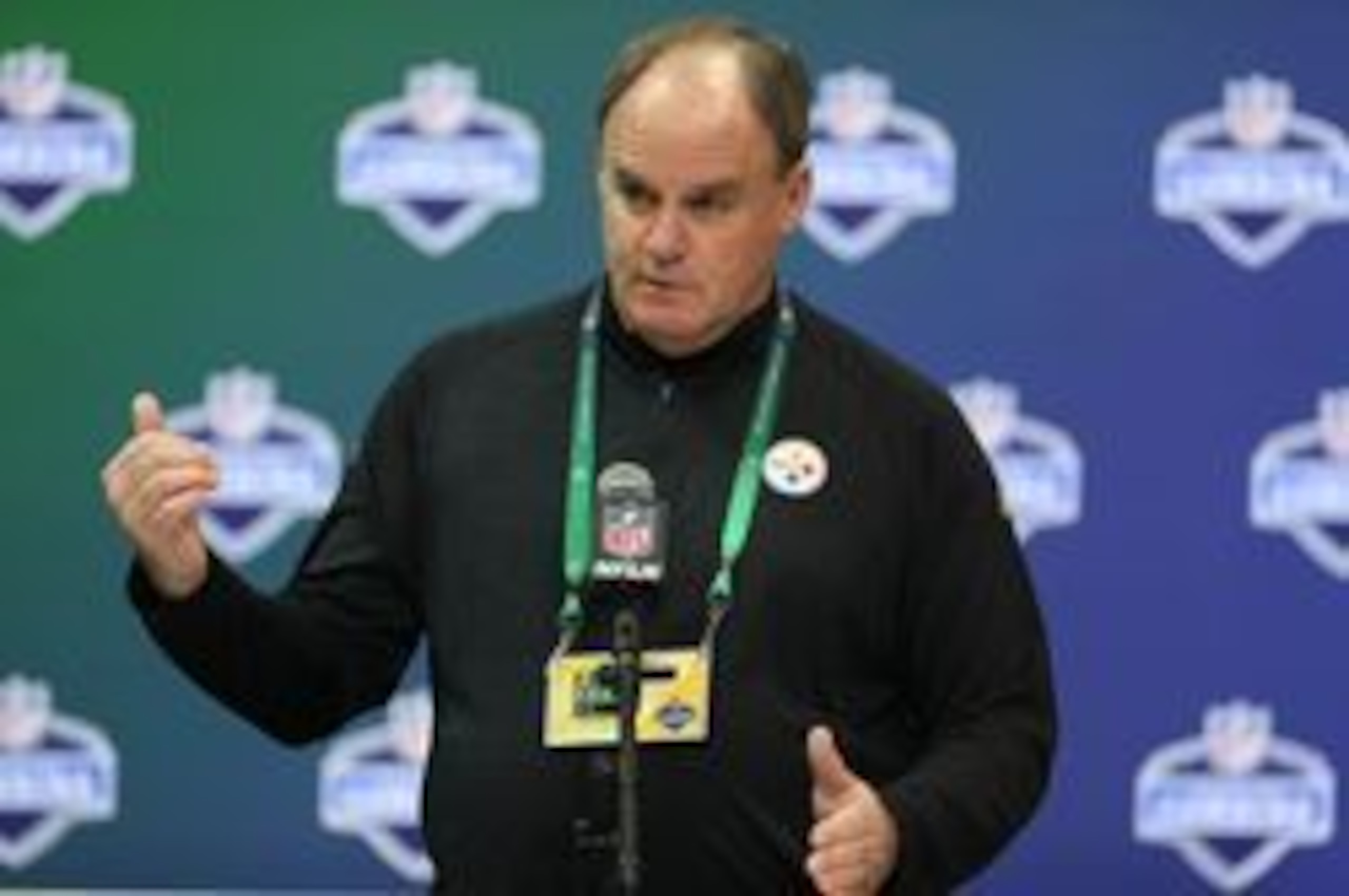 Could Steelers general manager Kevin Colbert opt to trade out of Round 1 this year?
