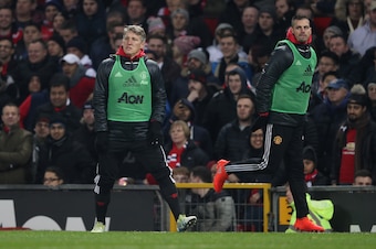 The Schmidfield were Schurplus to requirements at Old Trafford.