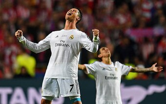 Ronaldo and Di Maria reunited.
