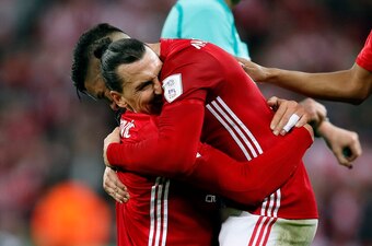 In this fictional world, Ibrahimovic gets one last United hurrah.