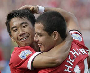 Chicharito and Kagawa can resume old acquaintances on the bench.