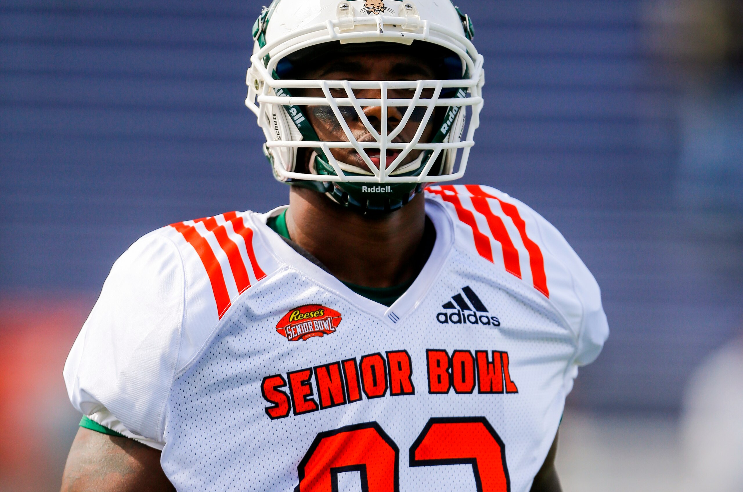 Ohio's Tarell Basham would be a fine fit for New England's defensive front.