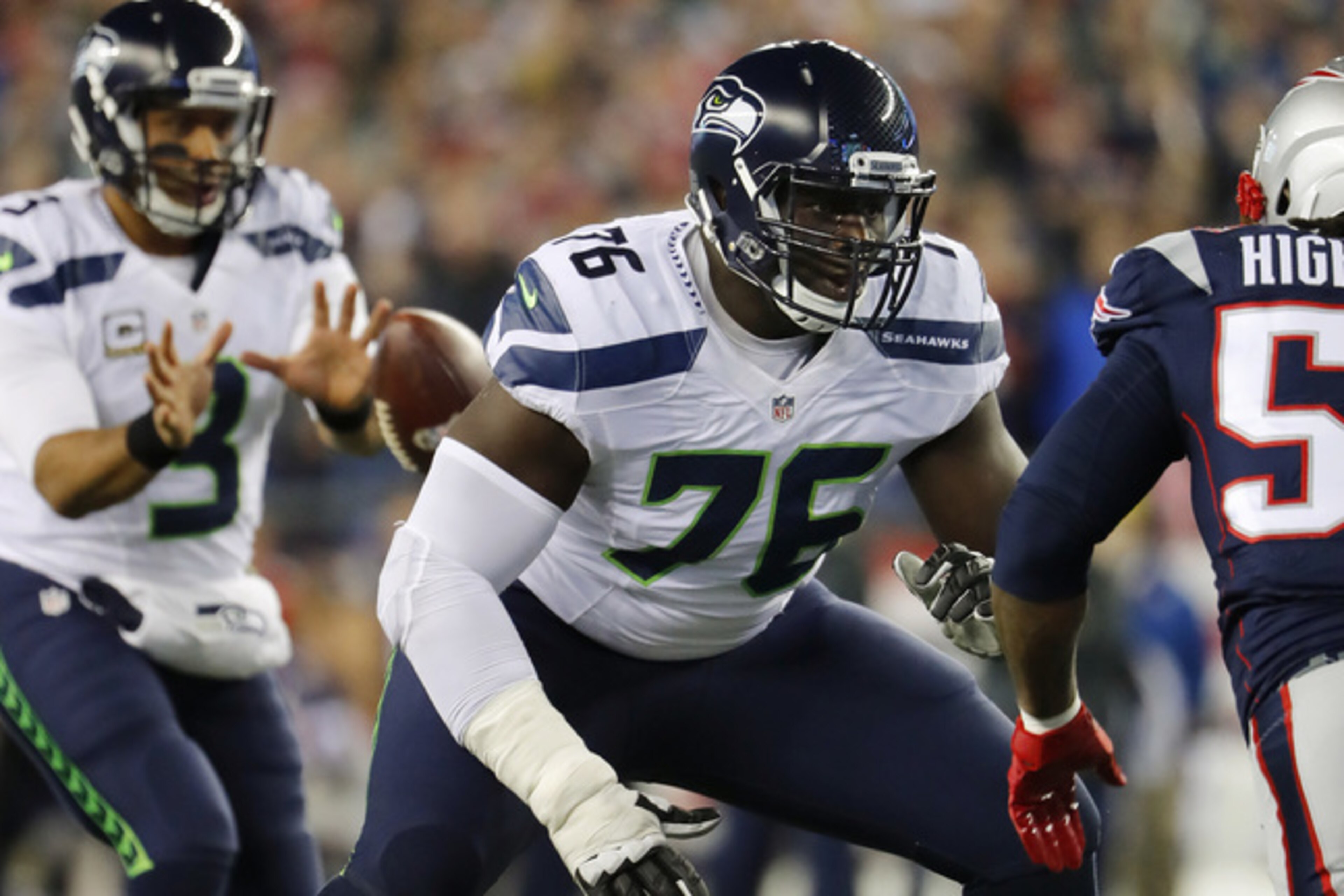 In the 2017 NFL draft, the Seattle Seahawks would be wise to copy their 2016 first-round strategy, when the team selected offensive lineman Germain Ifedi of Texas A&M. In the 2017 NFL draft, the Seattle Seahawks would be wise to copy their 2016 first-round strategy, when the team selected offensive lineman Germain Ifedi of Texas A&M.
