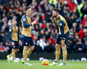 Arsenal's defeat at Old Trafford in February 2016 helped scupper their title challenge.