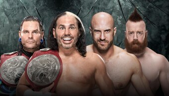 The Hardy Boyz, Cesaro and Sheamus