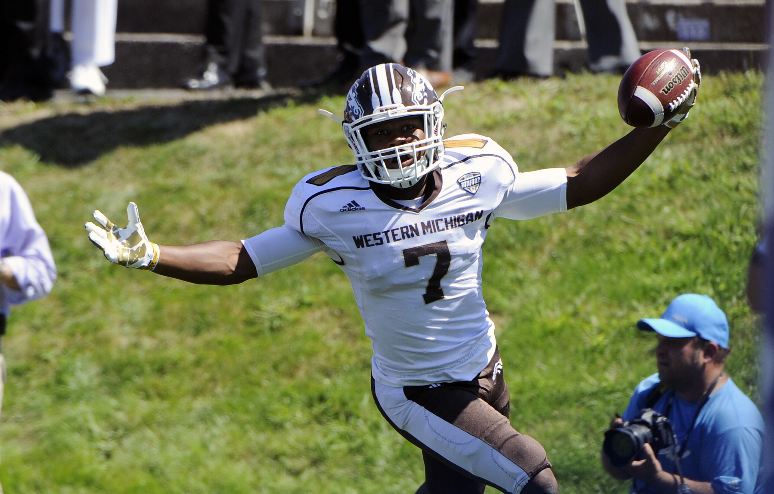 D'Wayne Eskridge will have a much bigger role in Western Michigan's offense this fall.