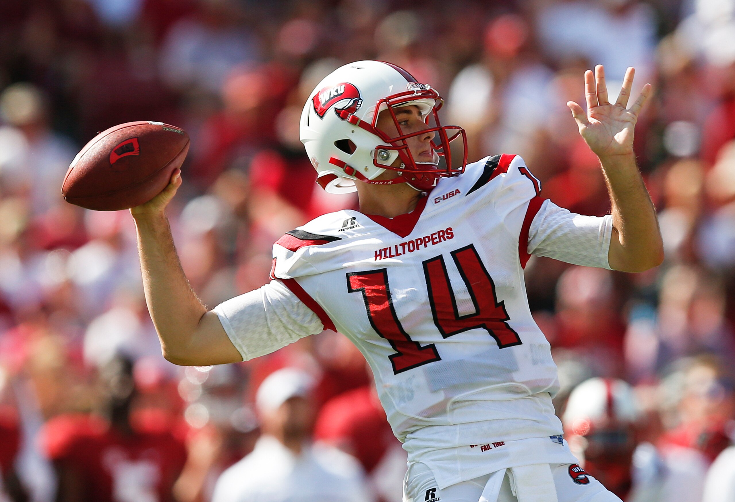 Mike White was highly productive last fall for Western Kentucky.