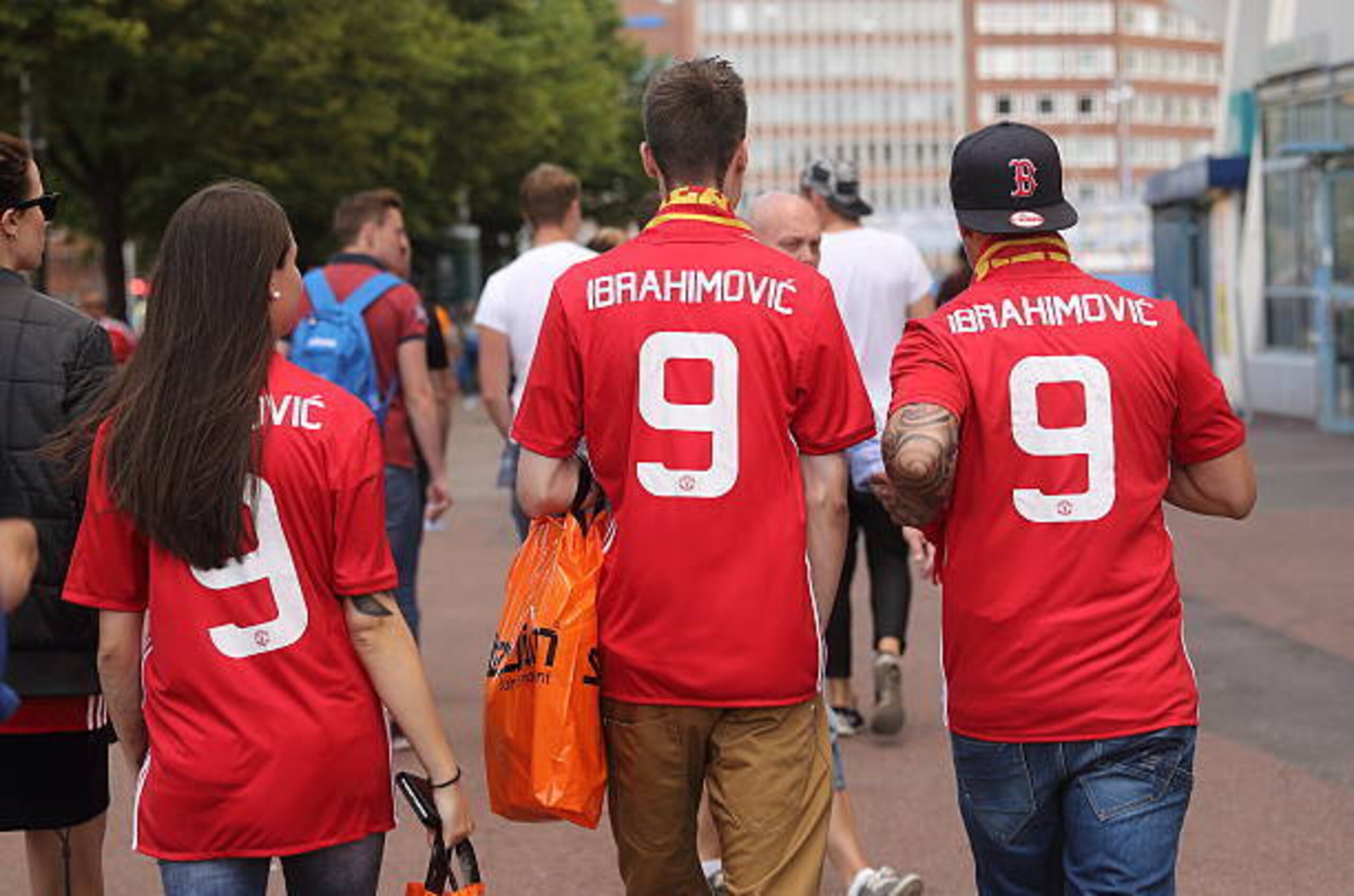 Pre-season Zlatan buzz in summer 2016.