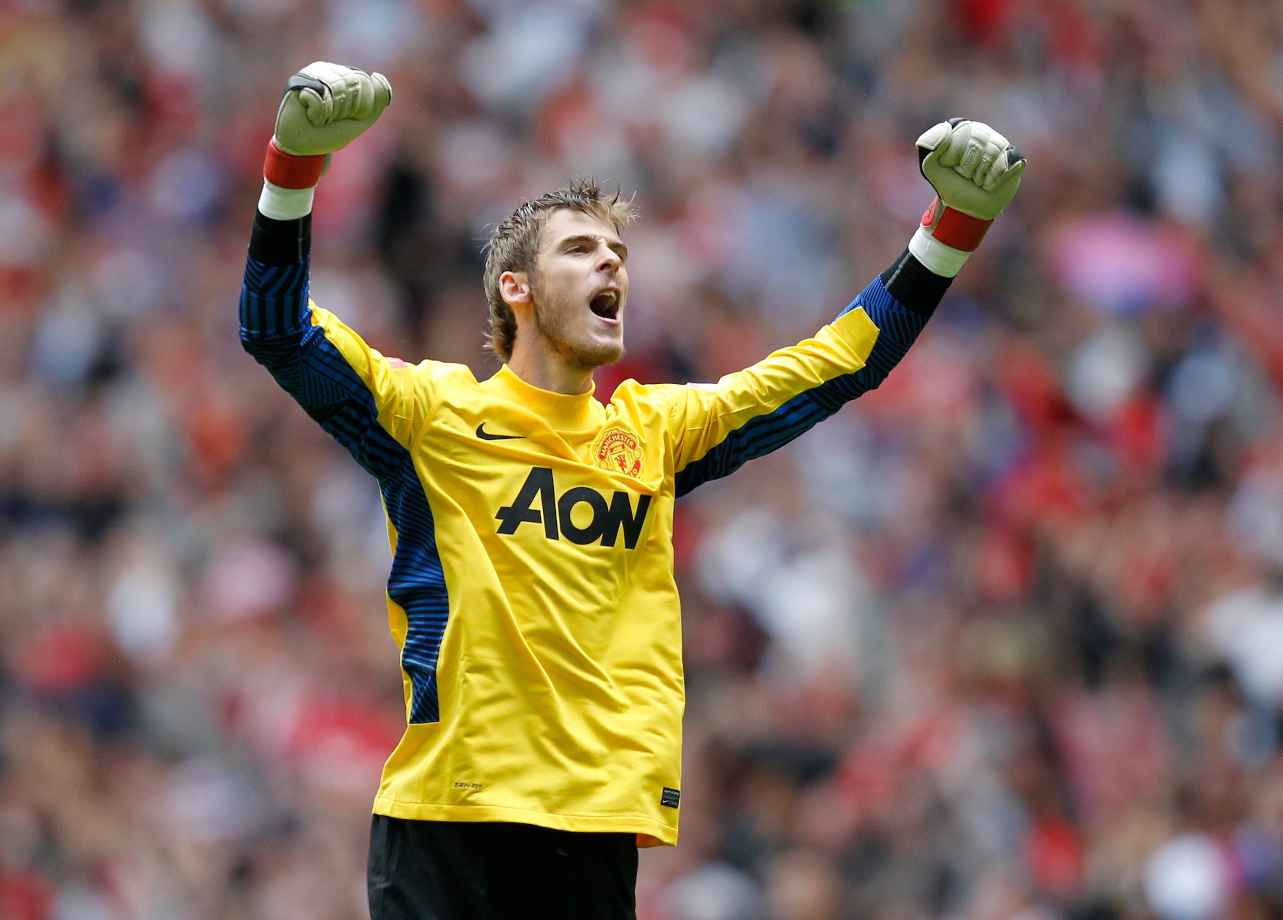 De Gea has come a long way at United since his early days in 2011.