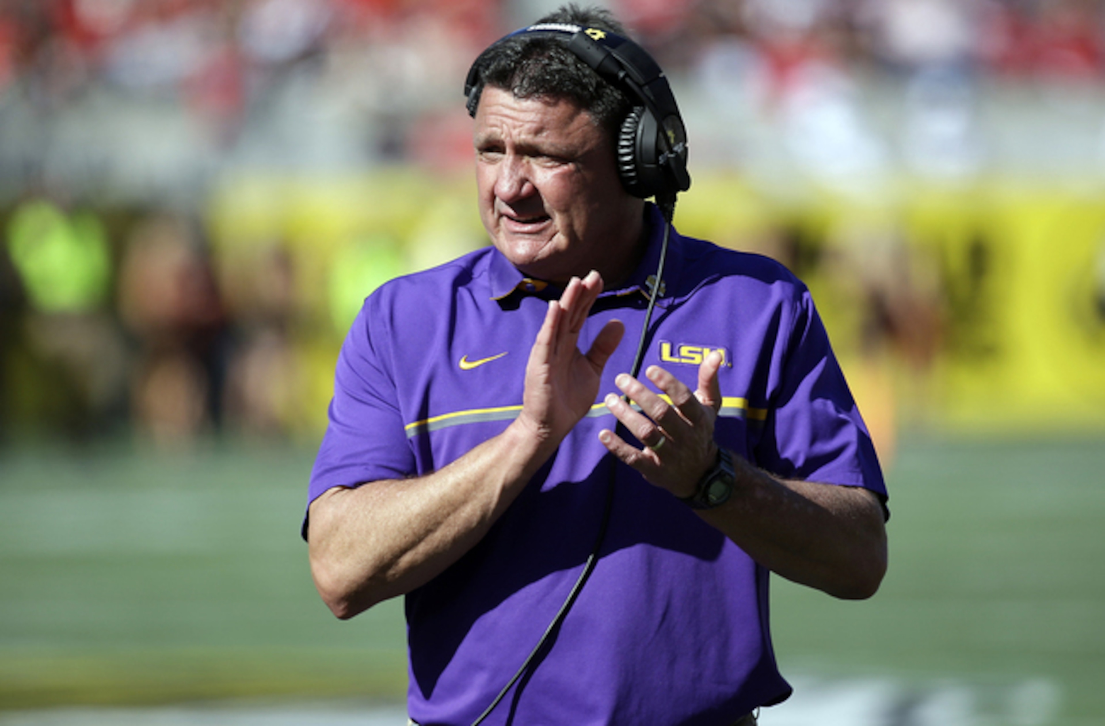 Ed Orgeron is recruiting well, but things could be better. Ed Orgeron is recruiting well, but things could be better.