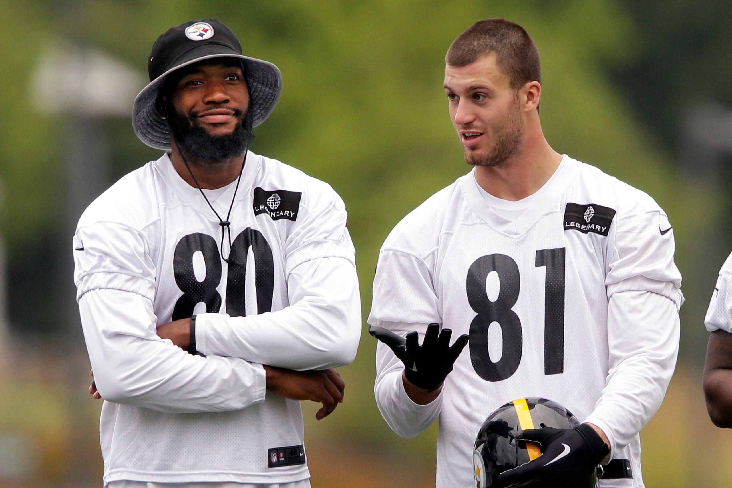 Who will be top dog among the Steelers' tight ends this year?