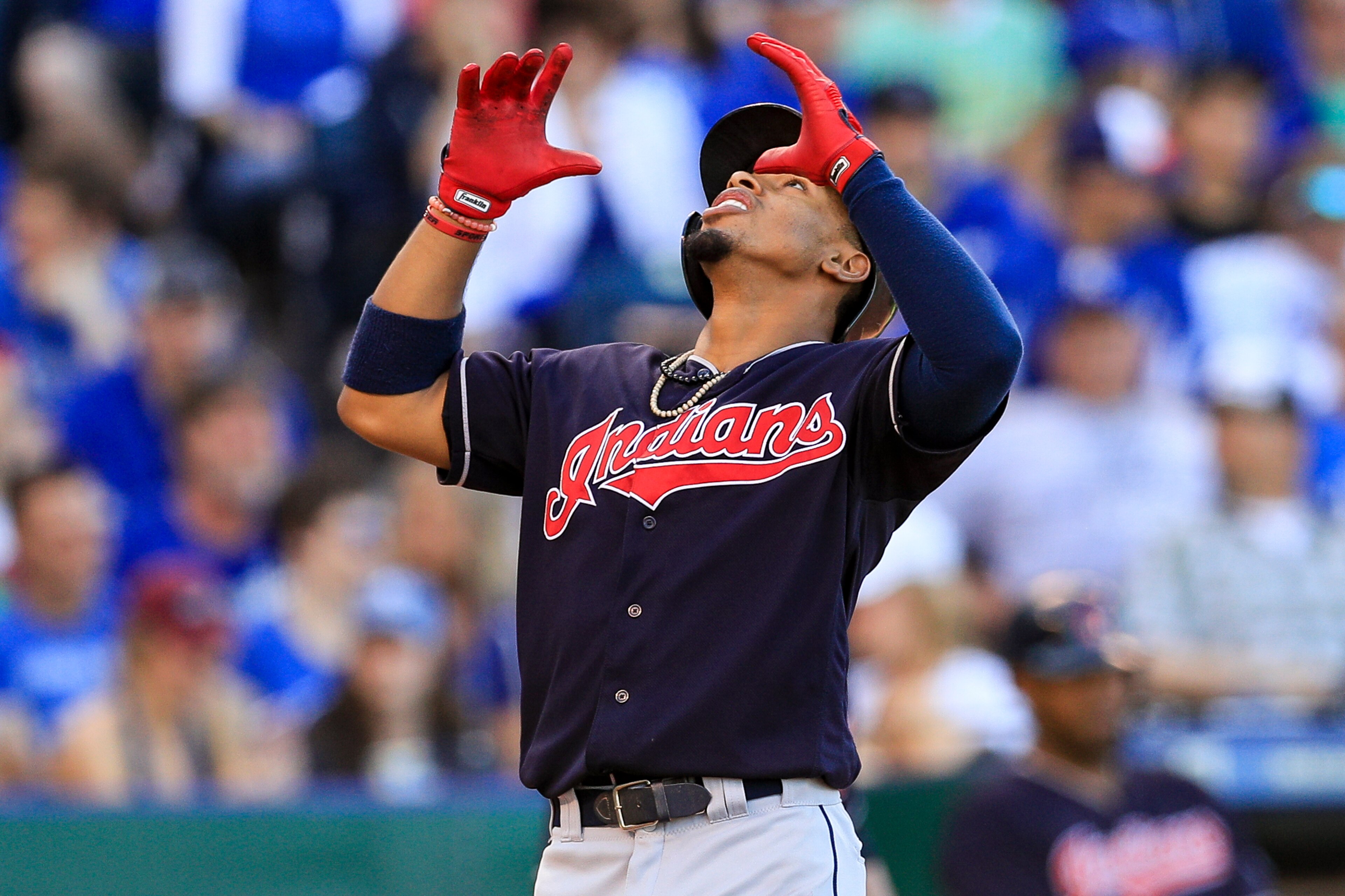 Cleveland Indians shortstop Francisco Lindor.