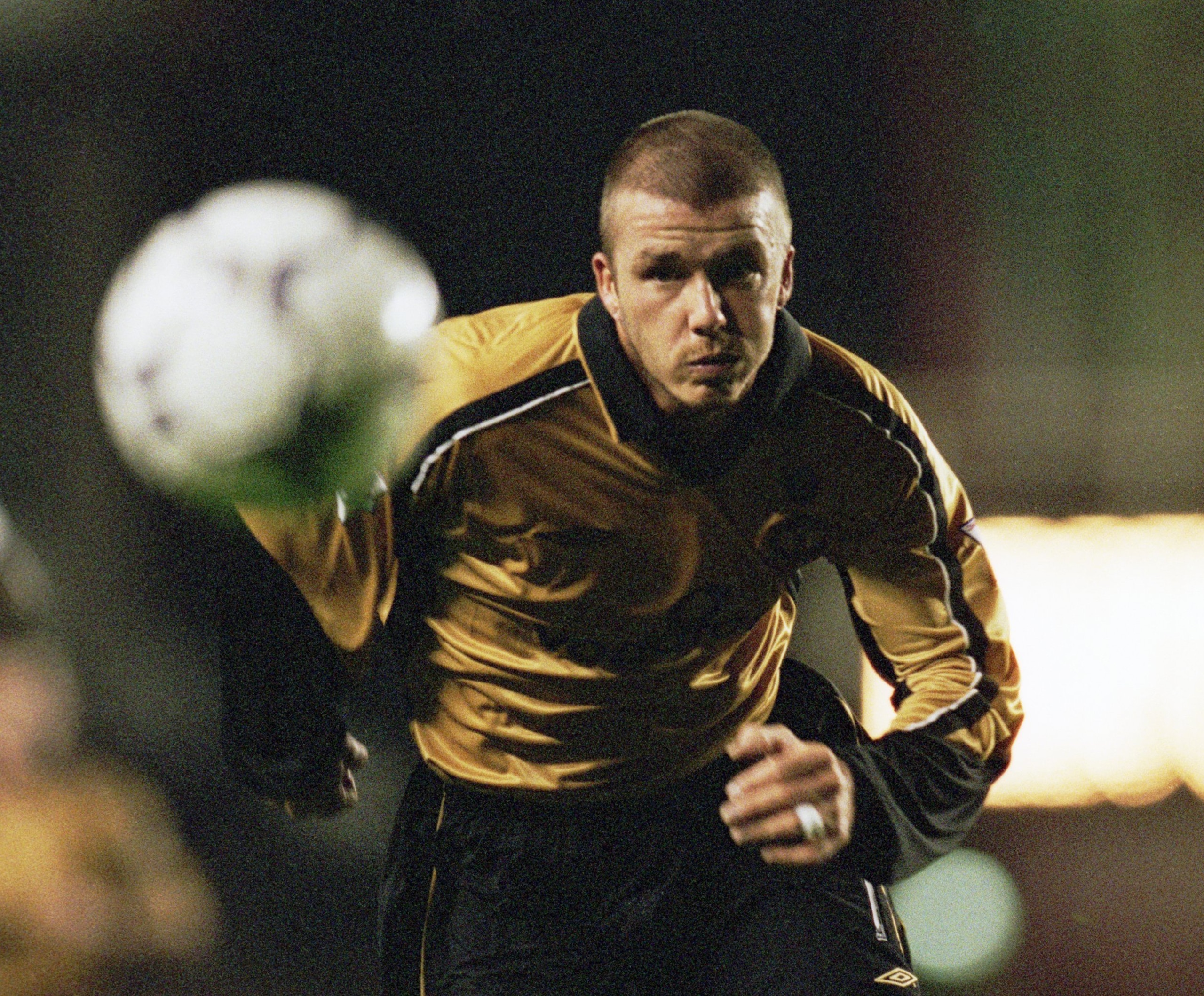 Even David Beckham can't make the gold work.