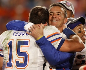 Tim Tebow and Urban Meyer formed a potent partnership for Florida.
