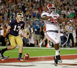 Eddie Lacy and Alabama left no doubt against Notre Dame in the national title game.