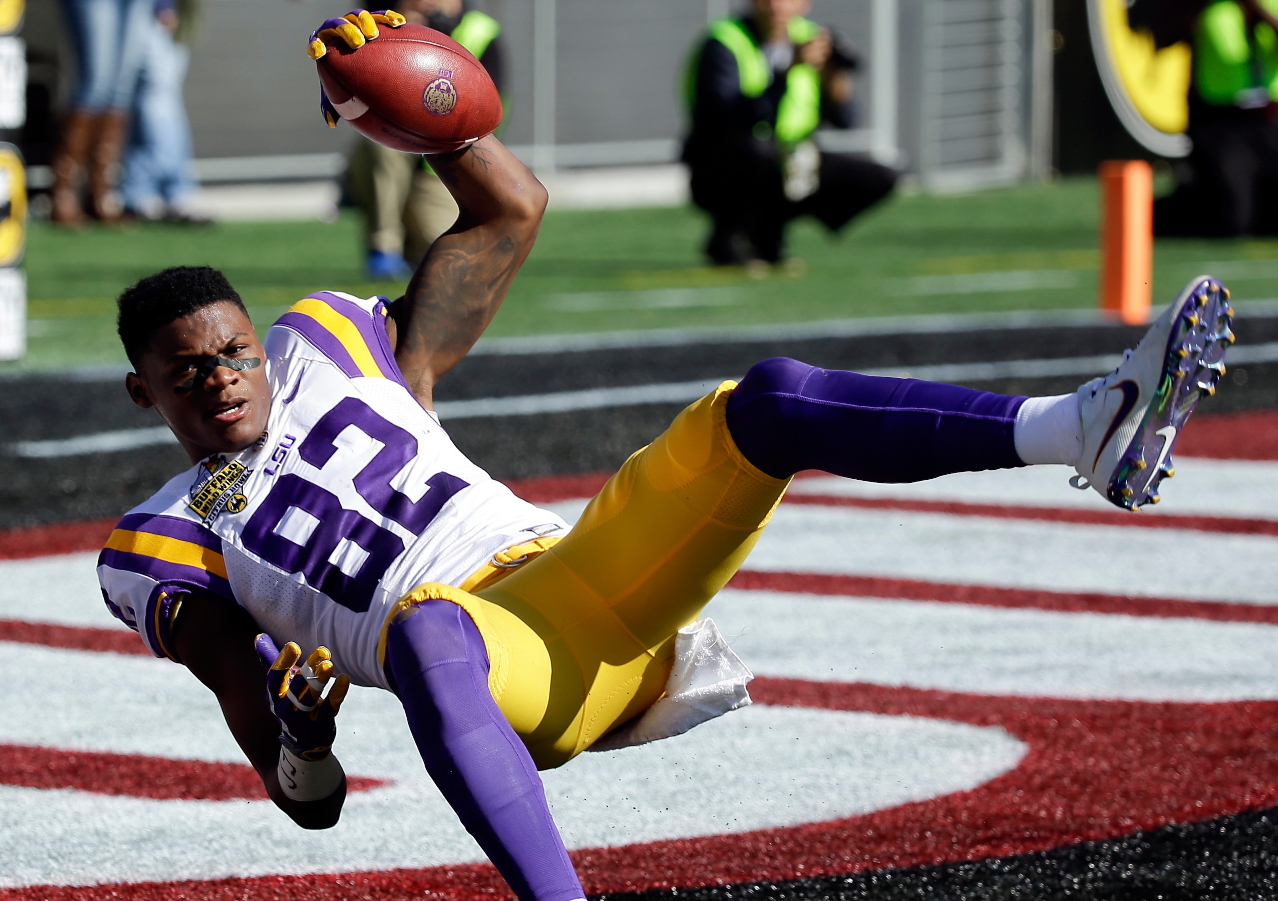 Beyond D.J. Chark, LSU's WR depth chart is a mystery.