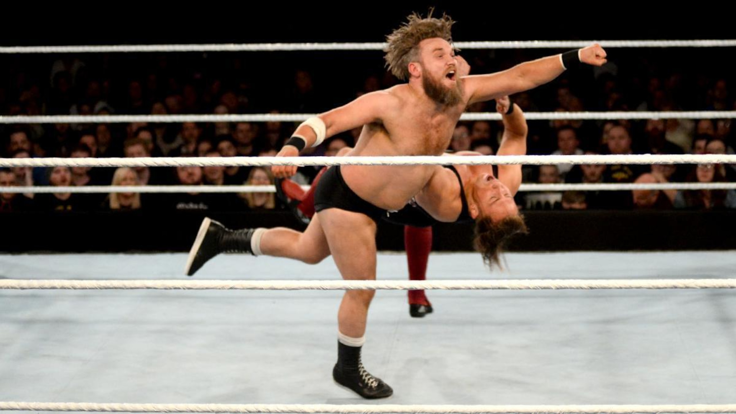 Trent Seven and Pete Dunne competing for a title shot.