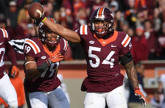 Andrew Motuapuaka will lead Virginia Tech's defense once again.