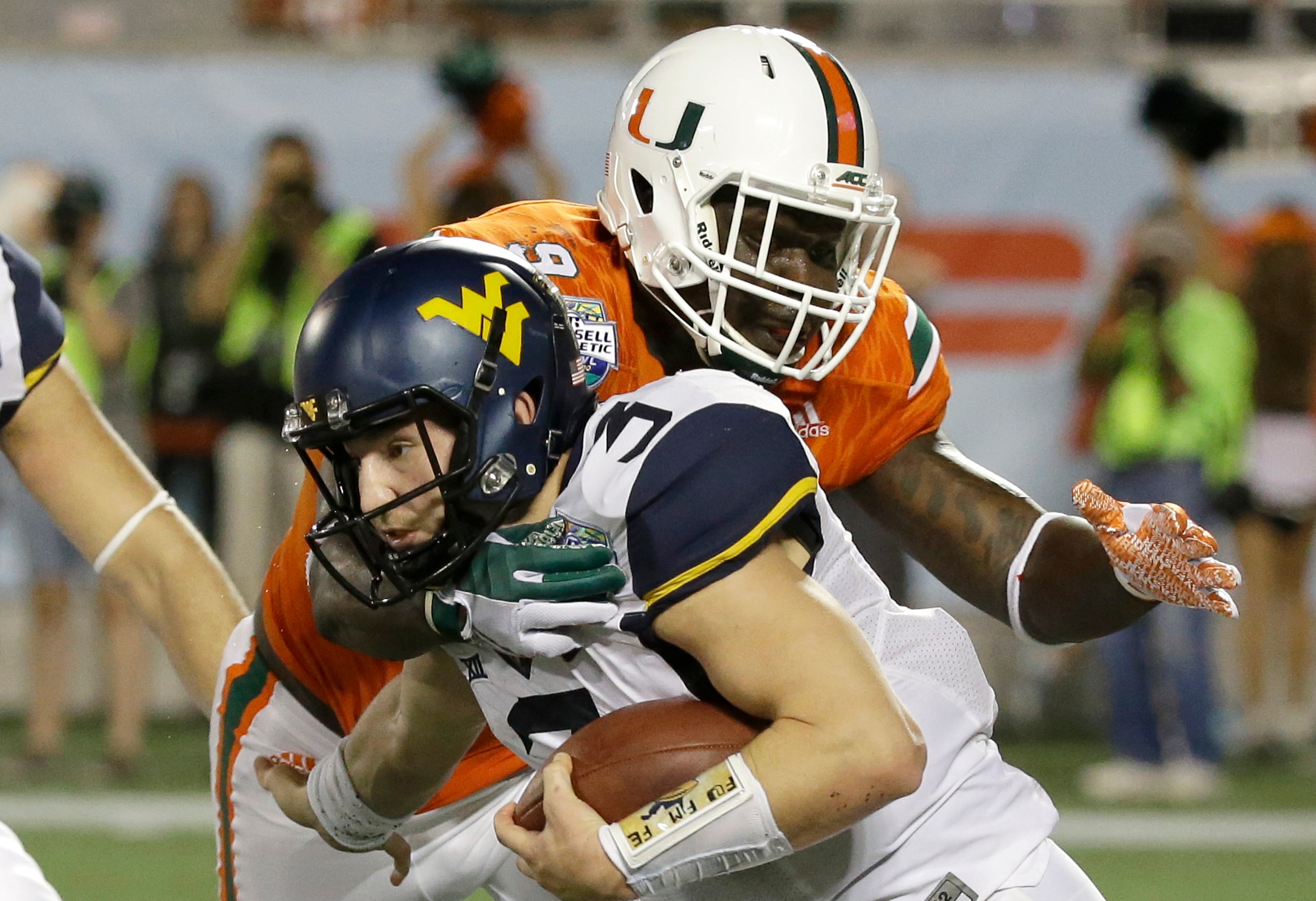 Chad Thomas will lead an elite run-stopping defense for Miami.