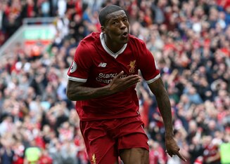 Georginio Wijnaldum: a player who seems to enjoy home comforts.