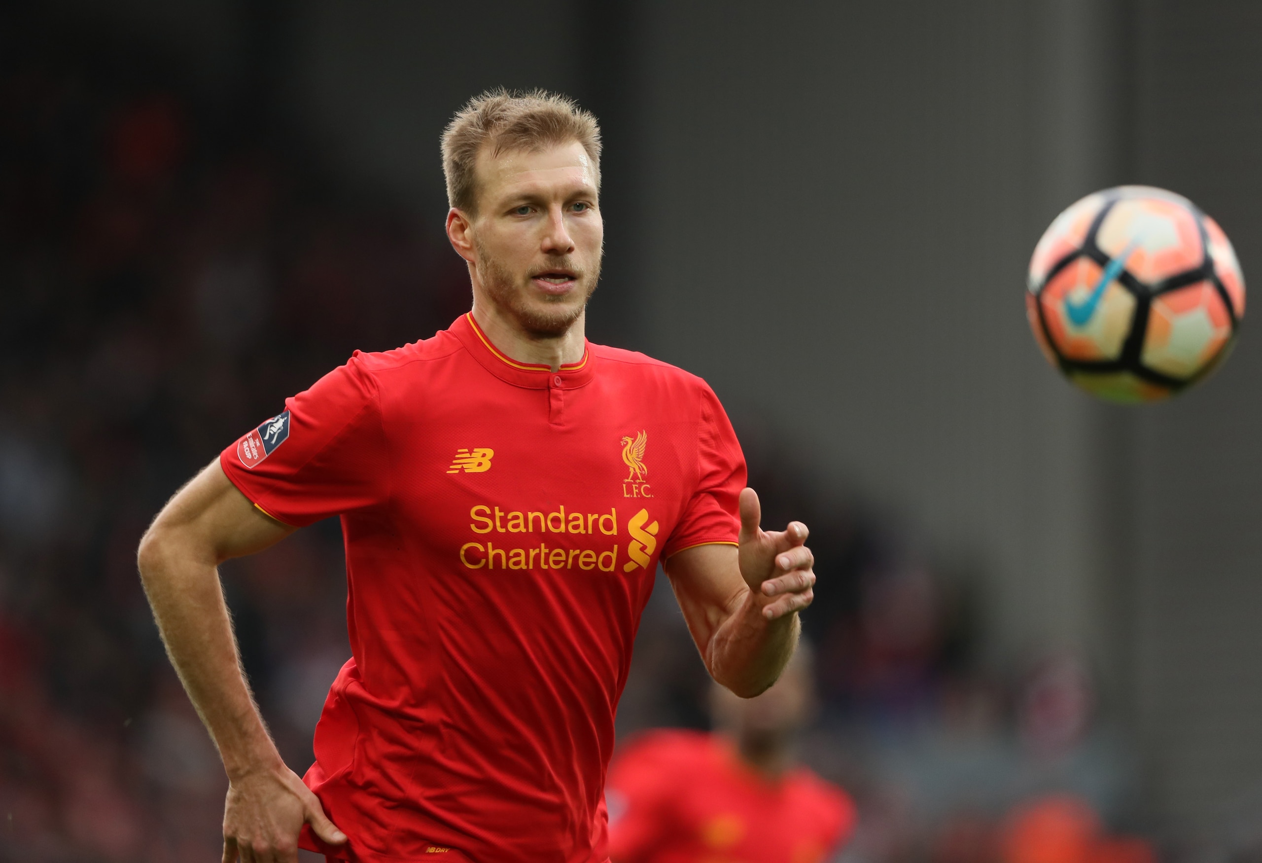 Ragnar Klavan made 20 league appearances in his first season with Liverpool.