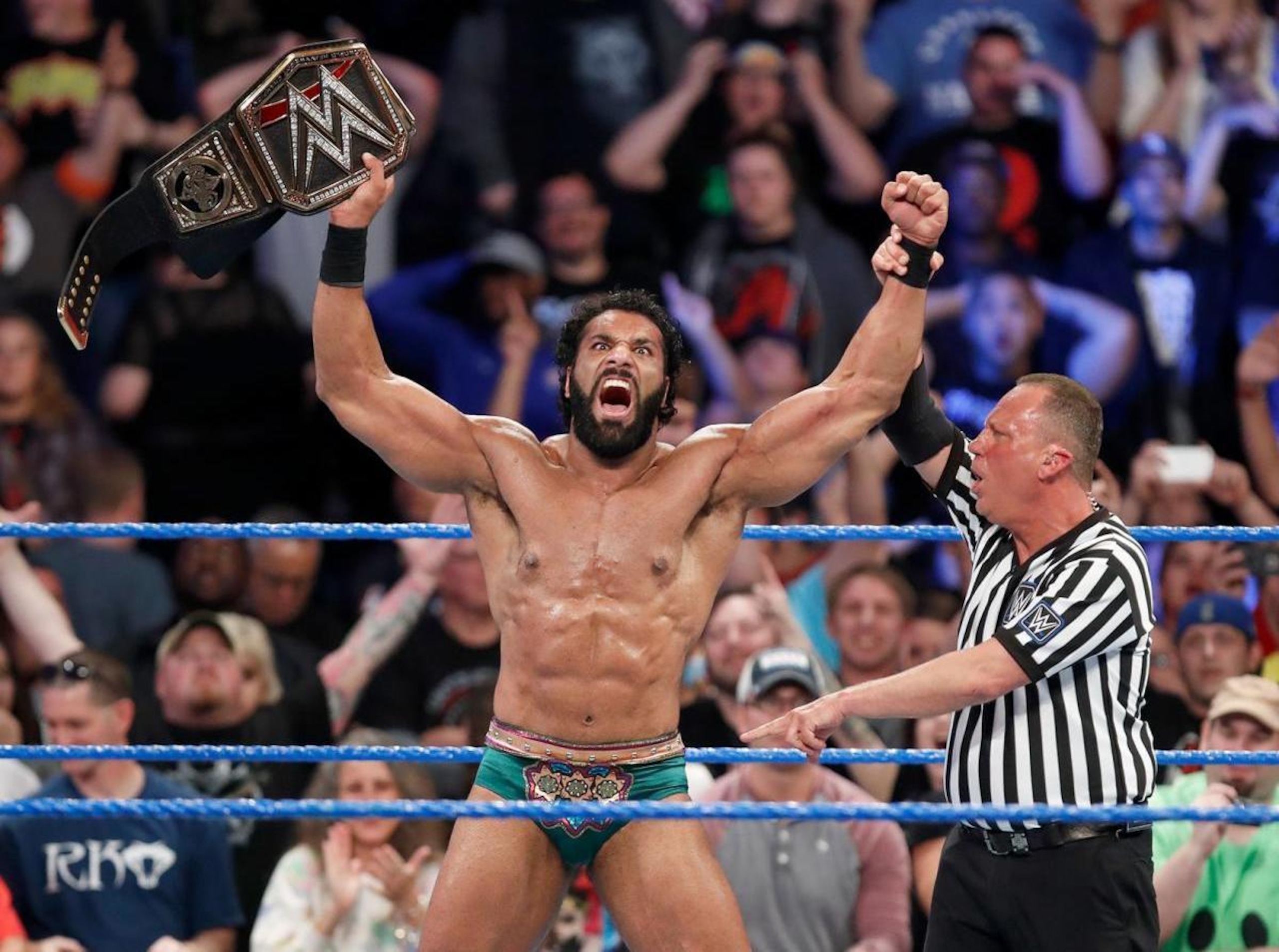 Jinder Mahal wins at Backlash