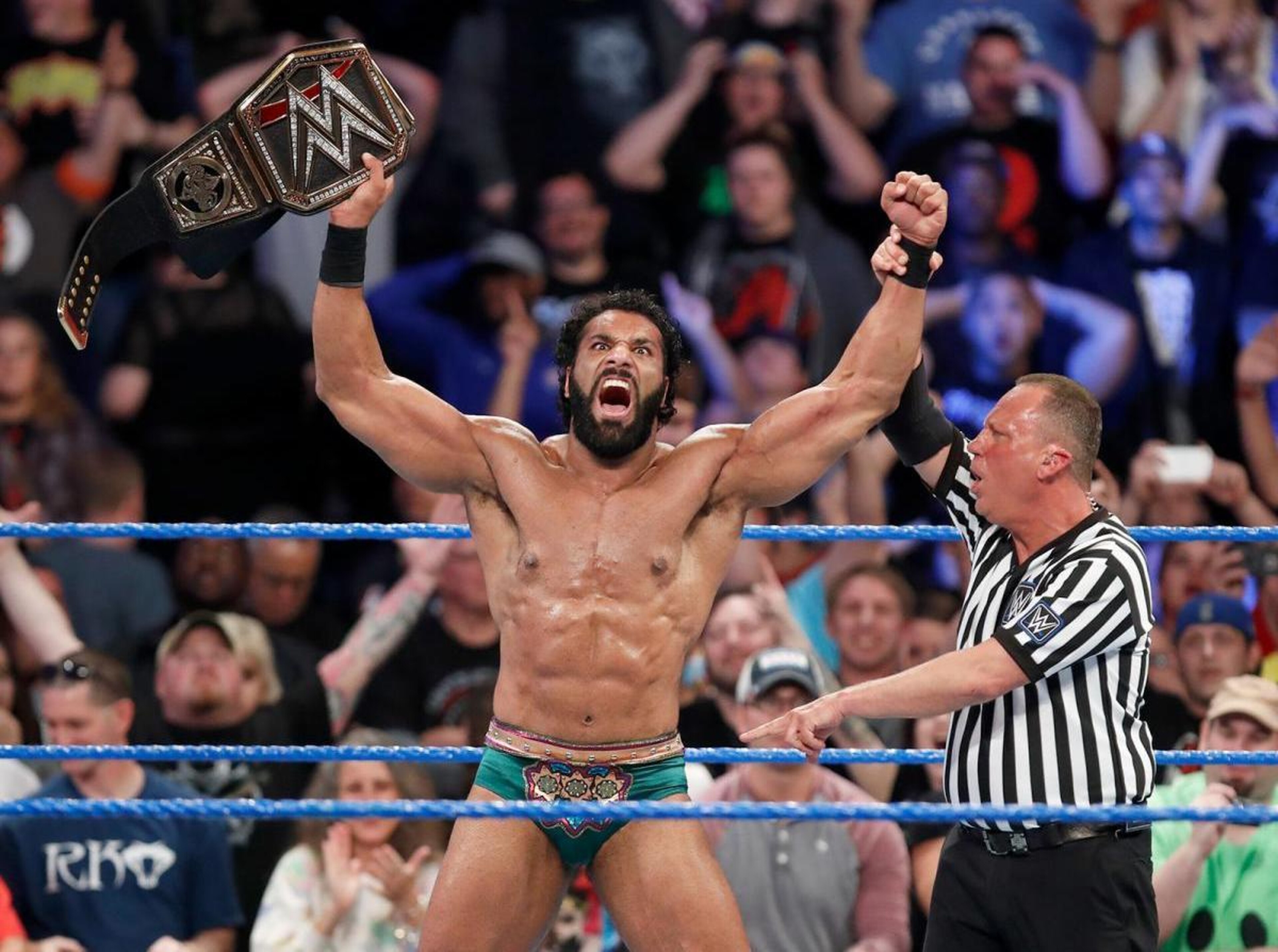 Jinder Mahal wins at Backlash