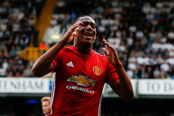 It's been a tough season for Anthony Martial.