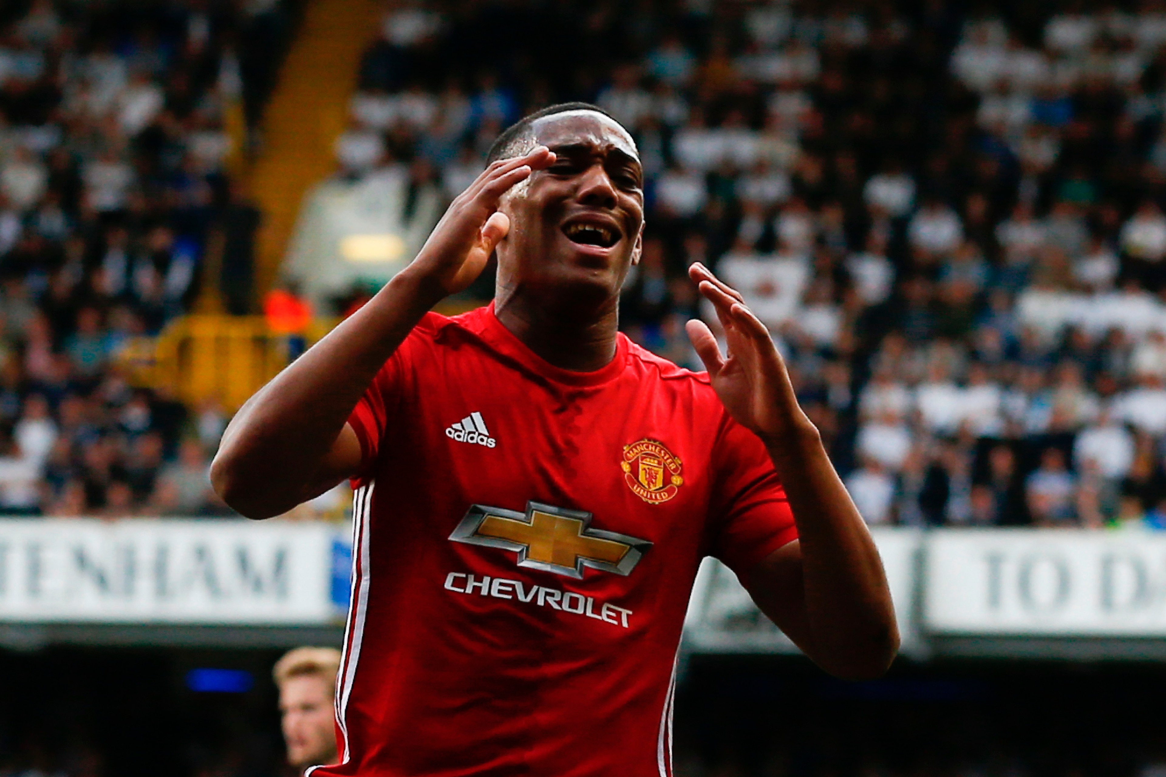 It's been a tough season for Anthony Martial.
