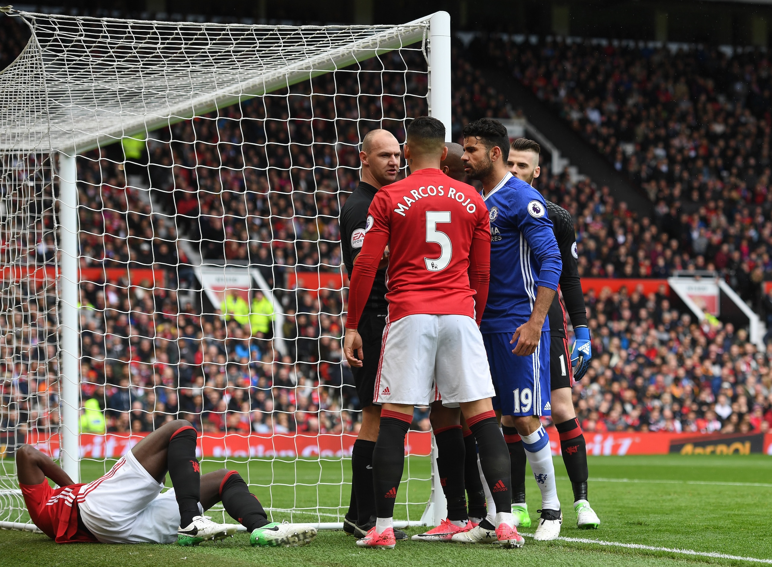 Marcos Rojo has been at his combative best for much of this season. Marcos Rojo has been at his combative best for much of this season.