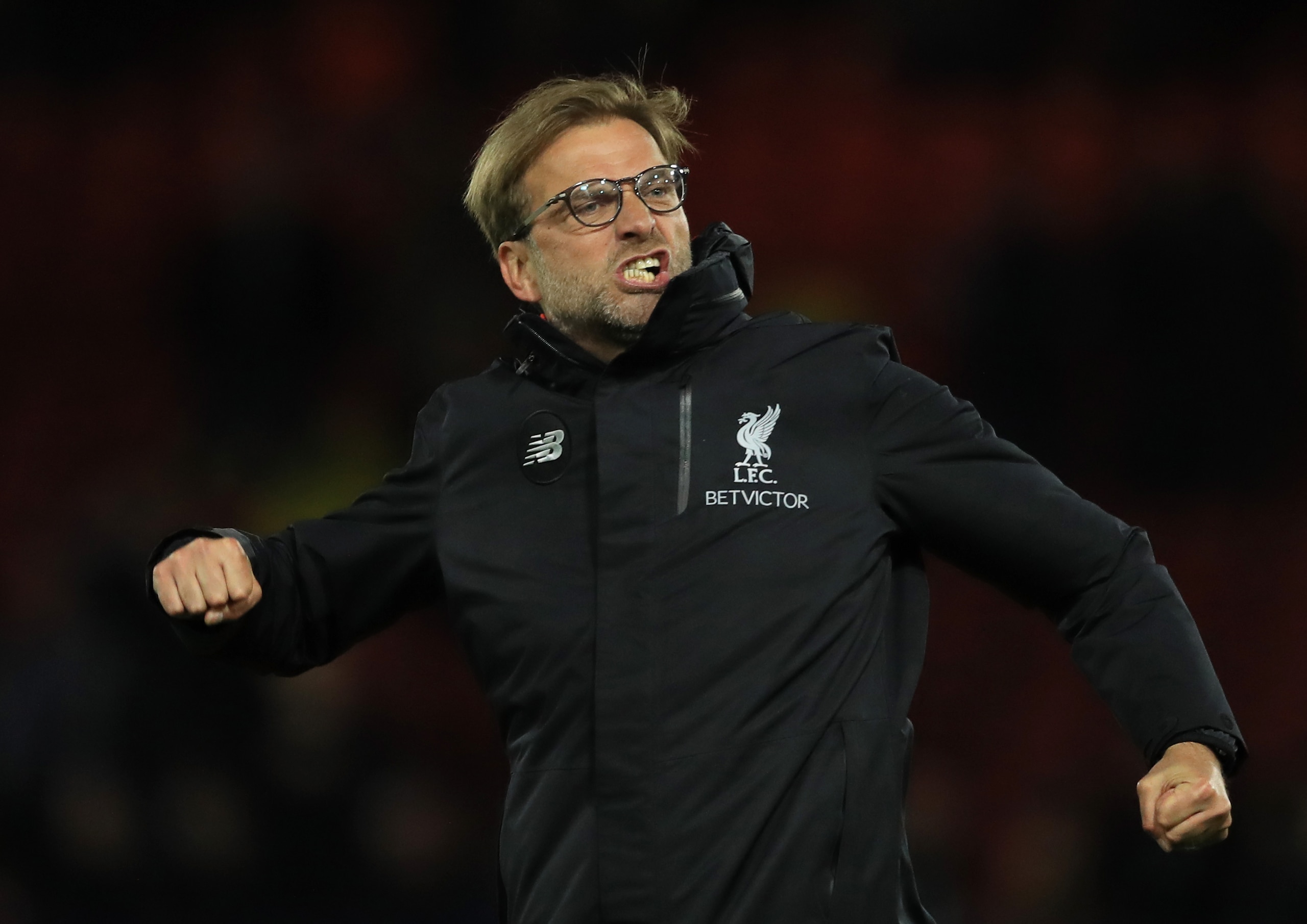 If Jurgen Klopp was a performing artist, they'd accuse him of overacting.