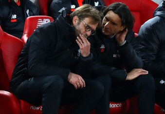 Jurgen Klopp and Zeljko Buvac are quite the double act.