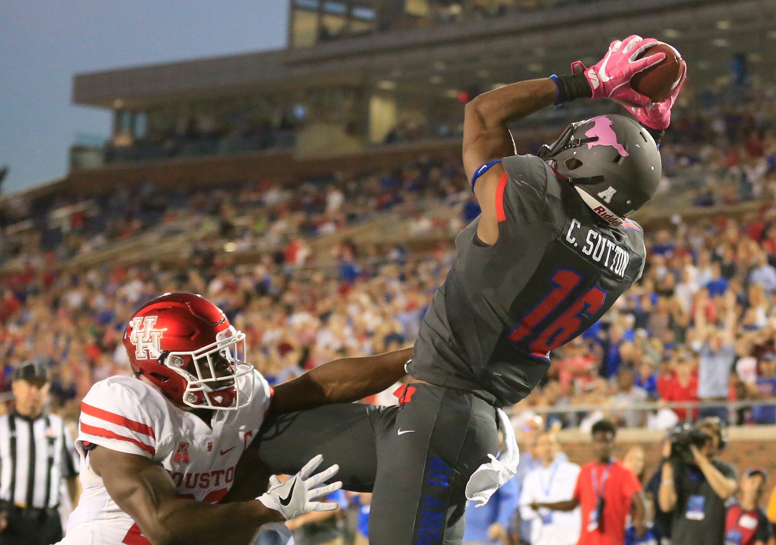 Put the ball in the air and Courtland Sutton will probably find it