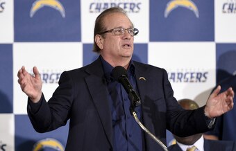 Chargers owner Dean Spanos moved the team to Los Angeles this offseason.