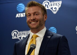 New Rams head coach Sean McVay is a baby.