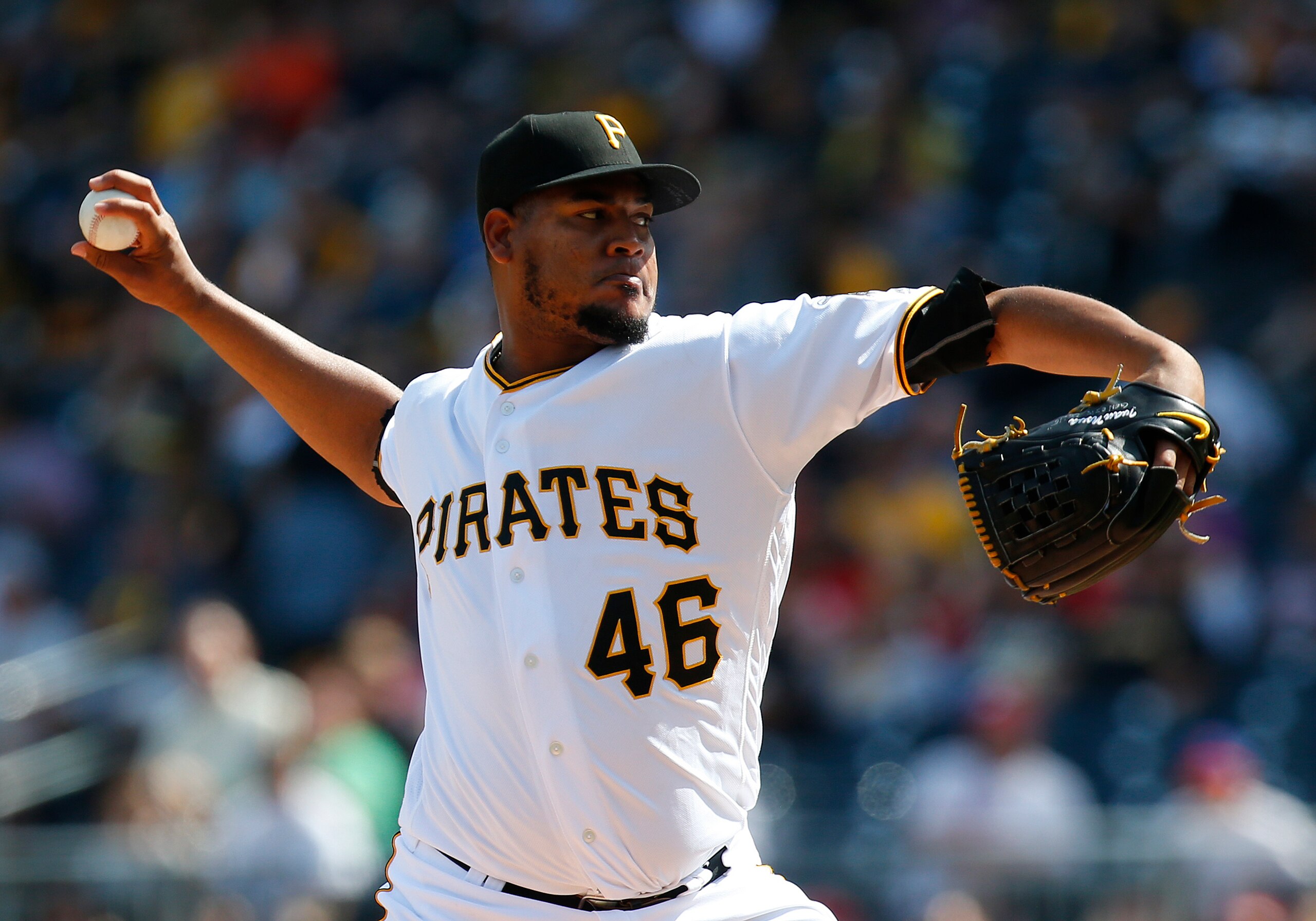 Ivan Nova has issued nine walks in 22 starts since joining the Pittsburgh Pirates.