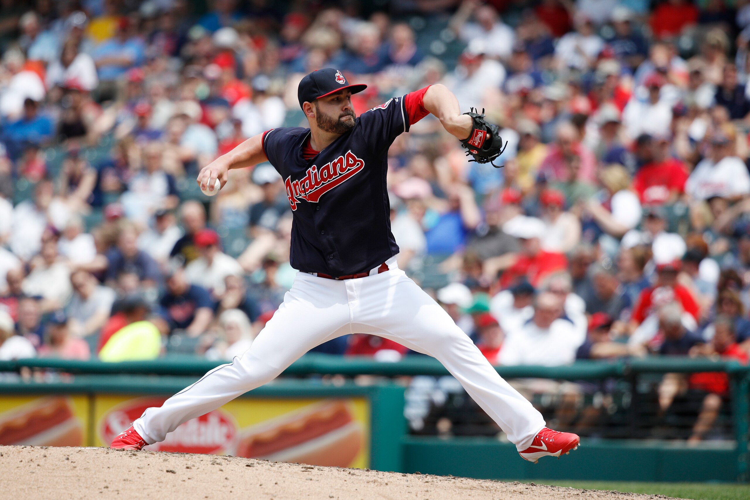 Nick Goody has not relinquished an earned run this season.