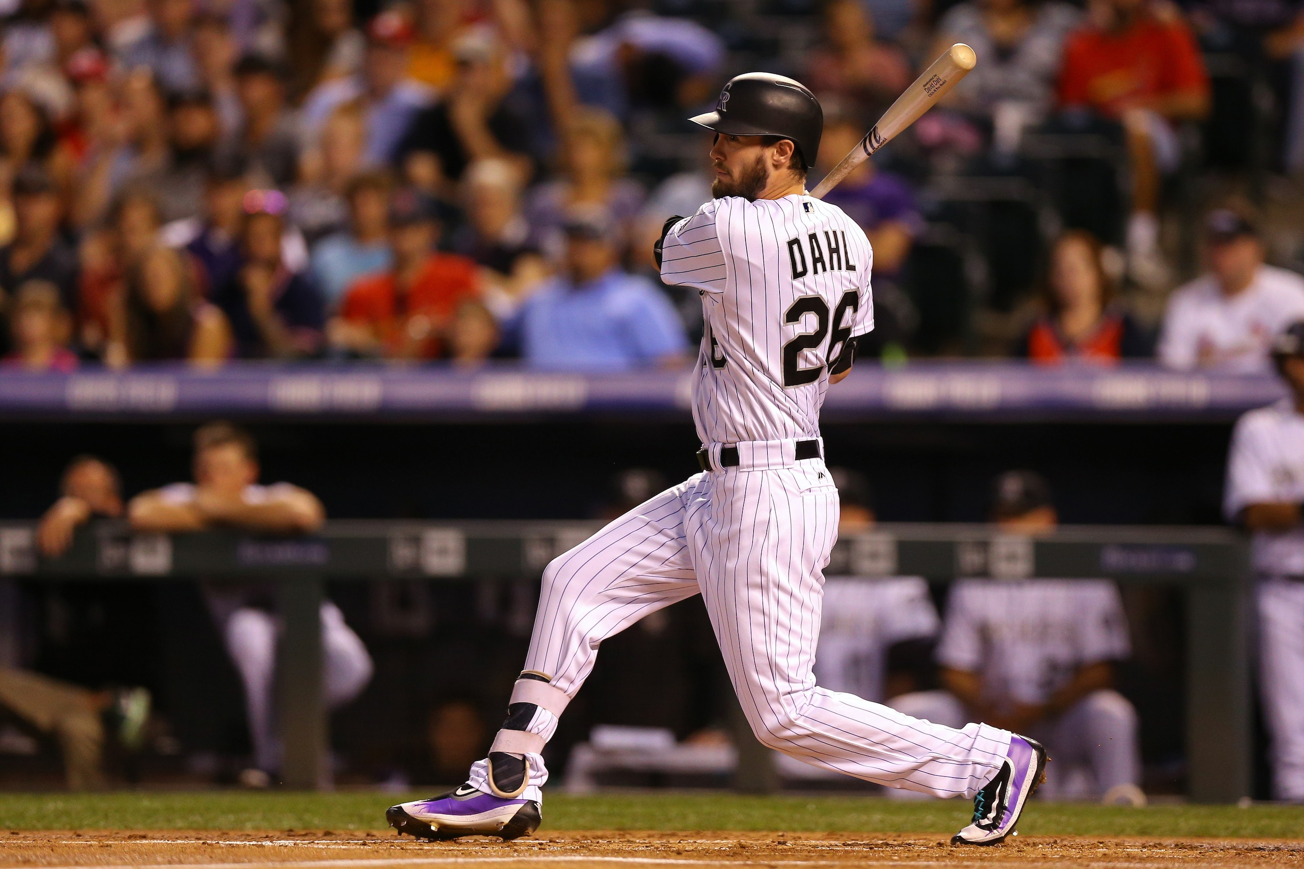 David Dahl is inching closer to his 2017 debut, but the Colorado Rockies may not have room for the young outfielder.