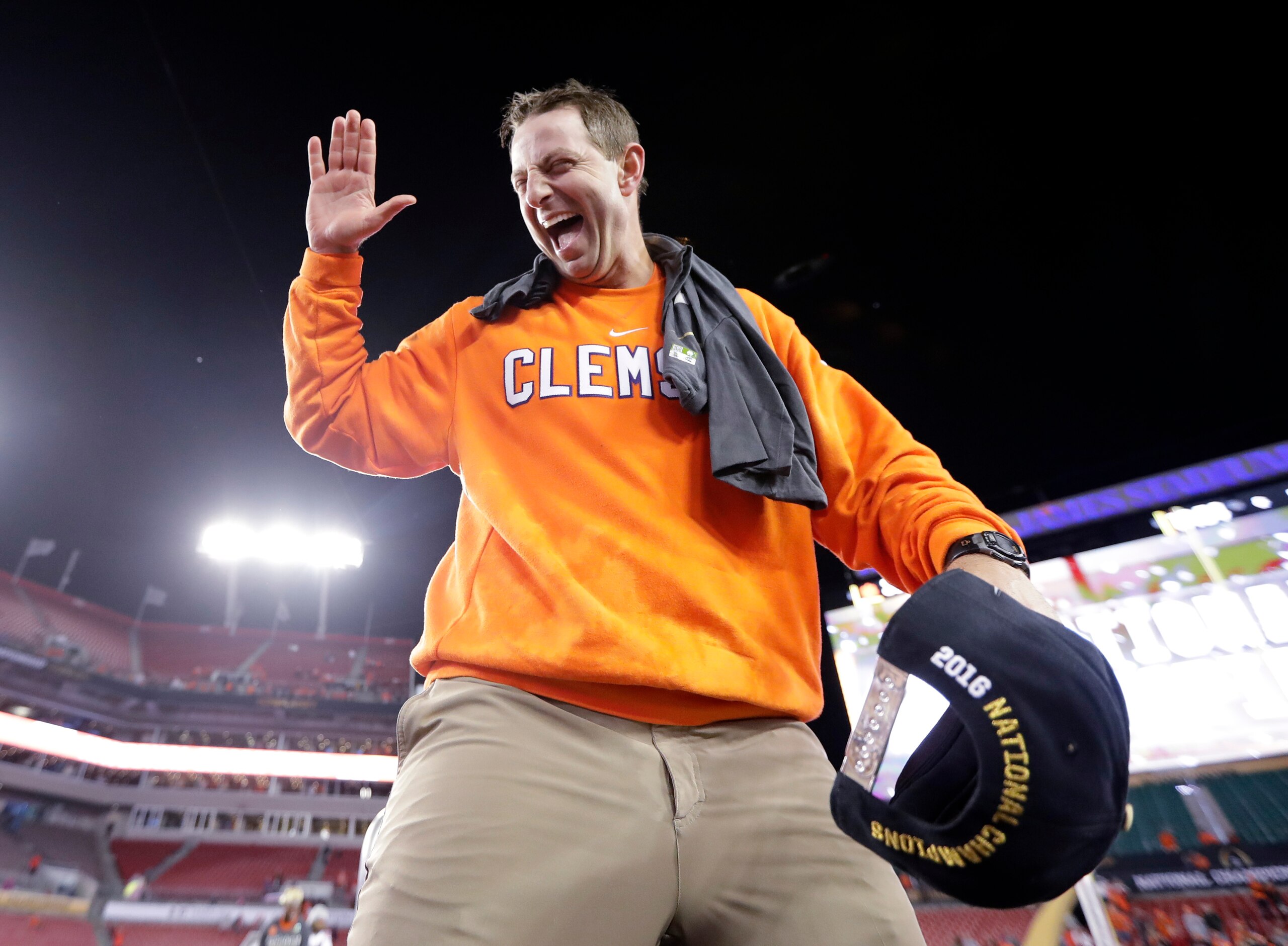 Dabo Swinney has established himself as one of college football's most exciting coaches.