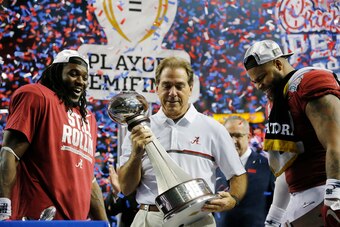 With five national championships, Nick Saban is making his mark as one of college football's all-time greats.
