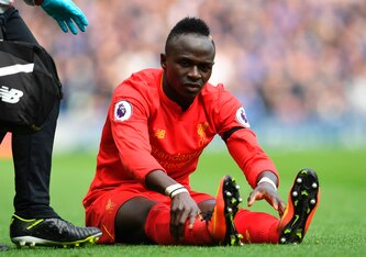 Sadio Mane's season came to an early end when he suffered a knee injury after Everton in April.