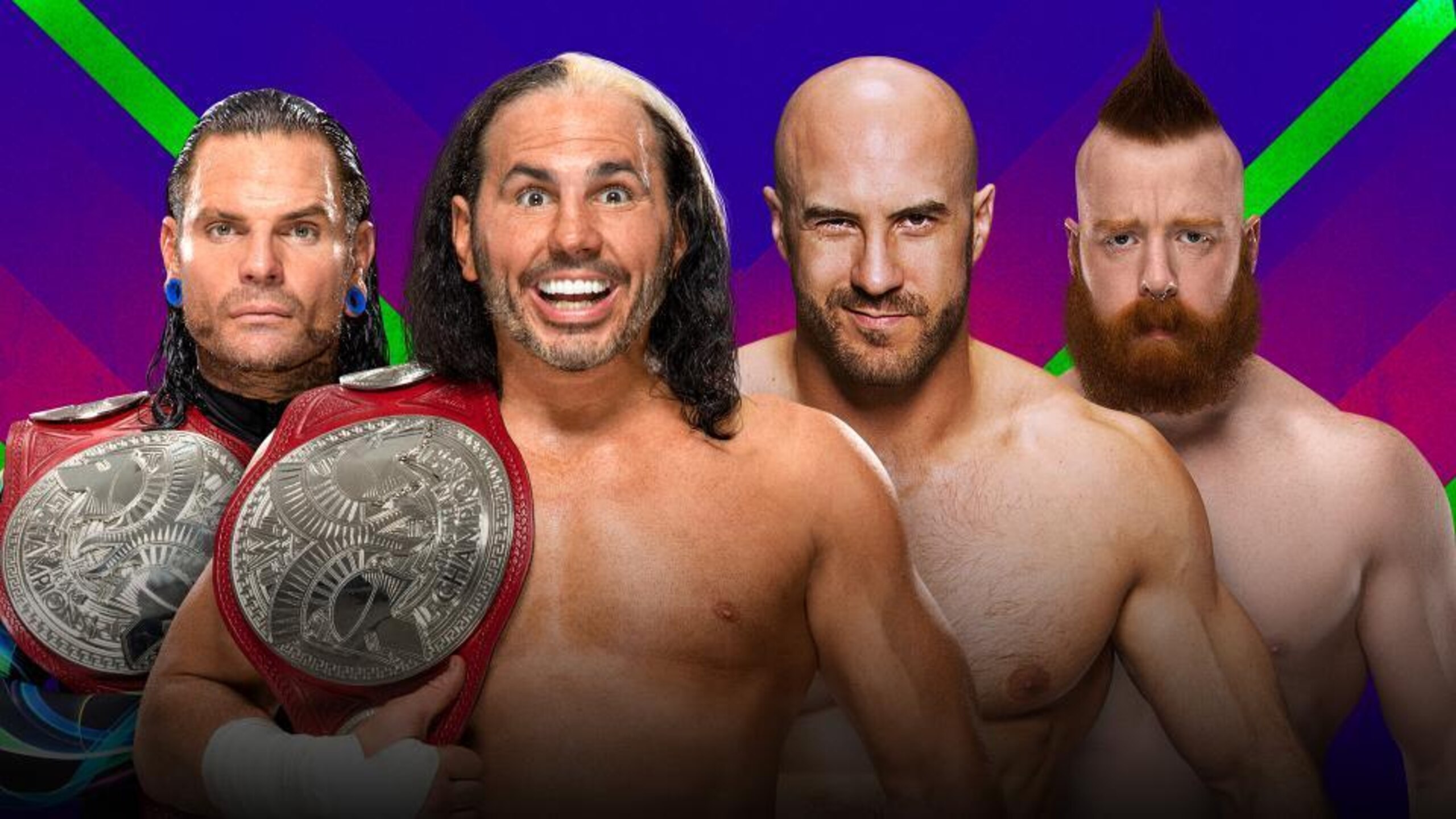 The Hardy Boyz, Cesaro and Sheamus