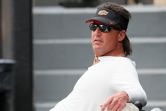 We promise the power of Mike Gundy's mullet had nothing to do with Oklahoma's ranking.