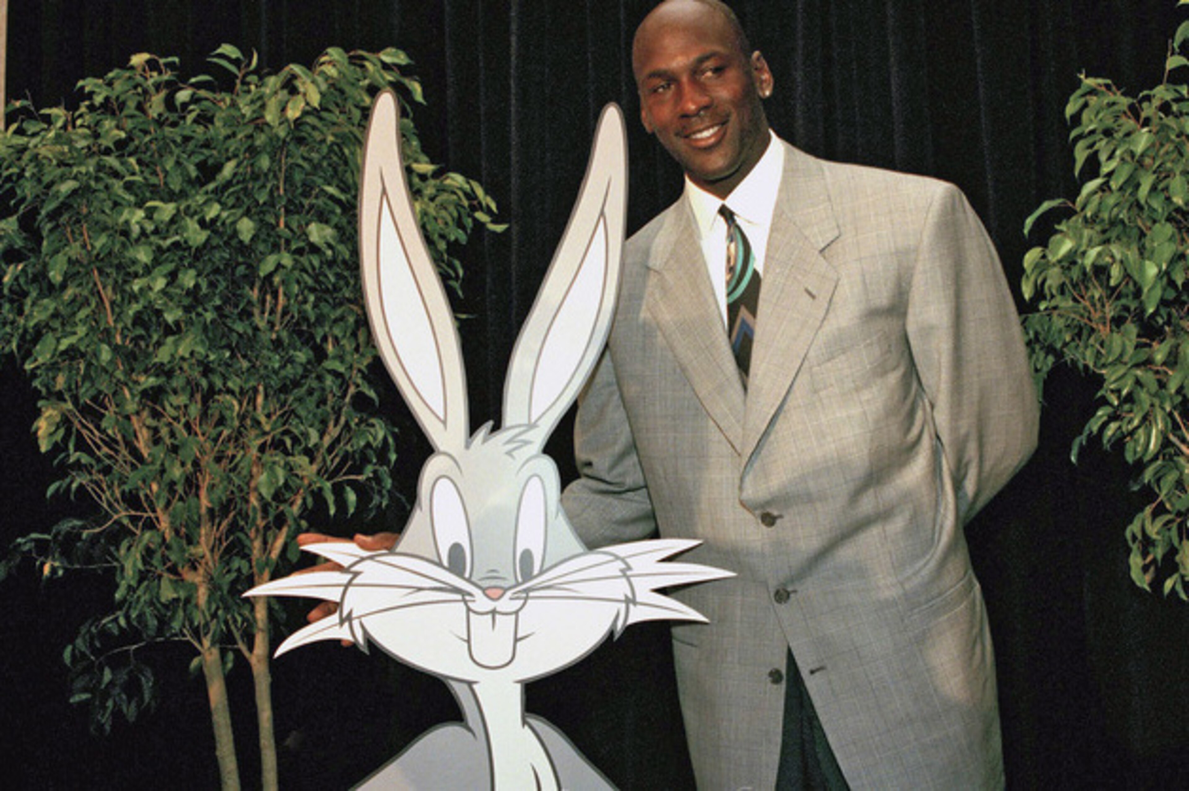 Michael Jordan and Bugs Bunny
