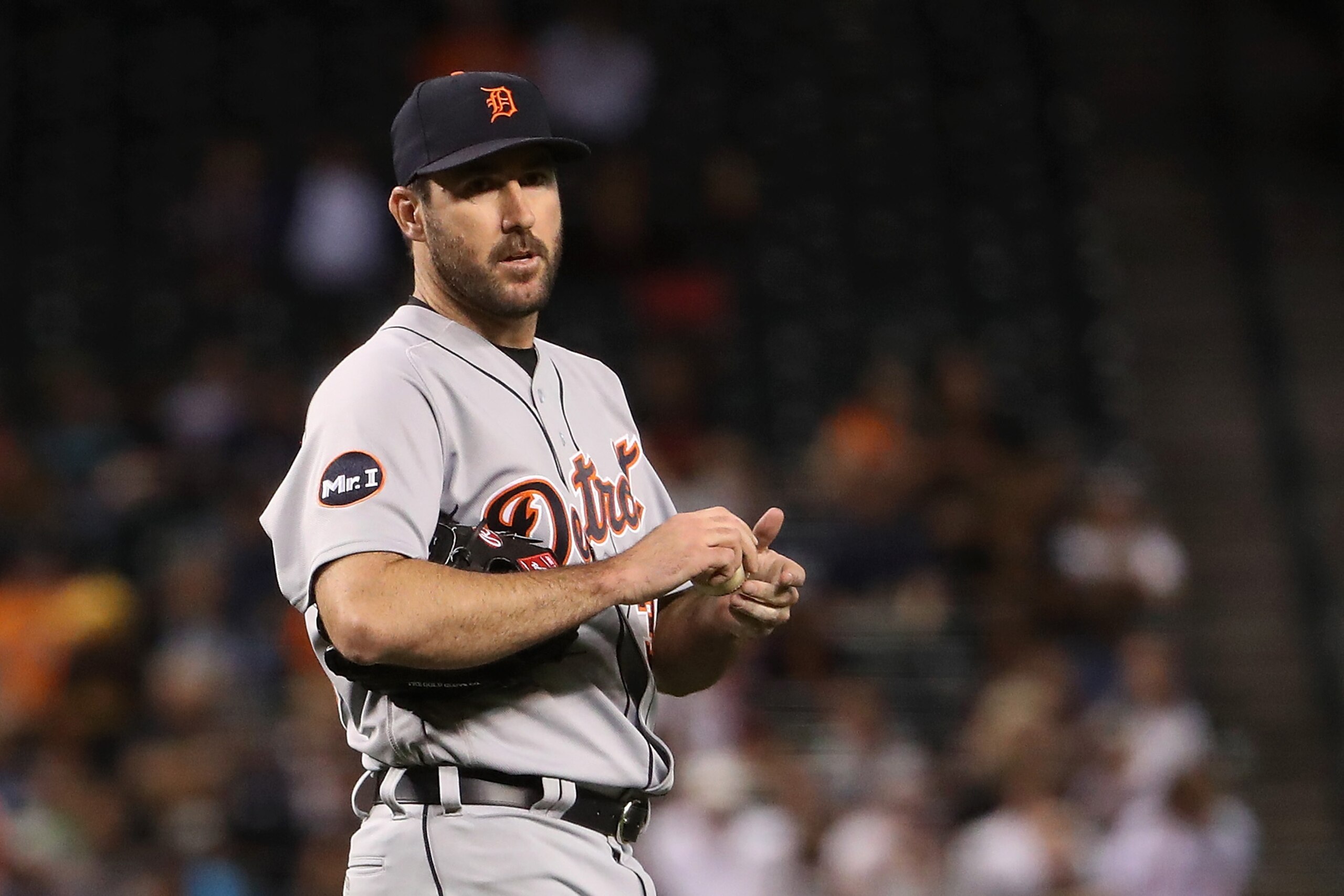 Detroit Tigers right-hander Justin Verlander.