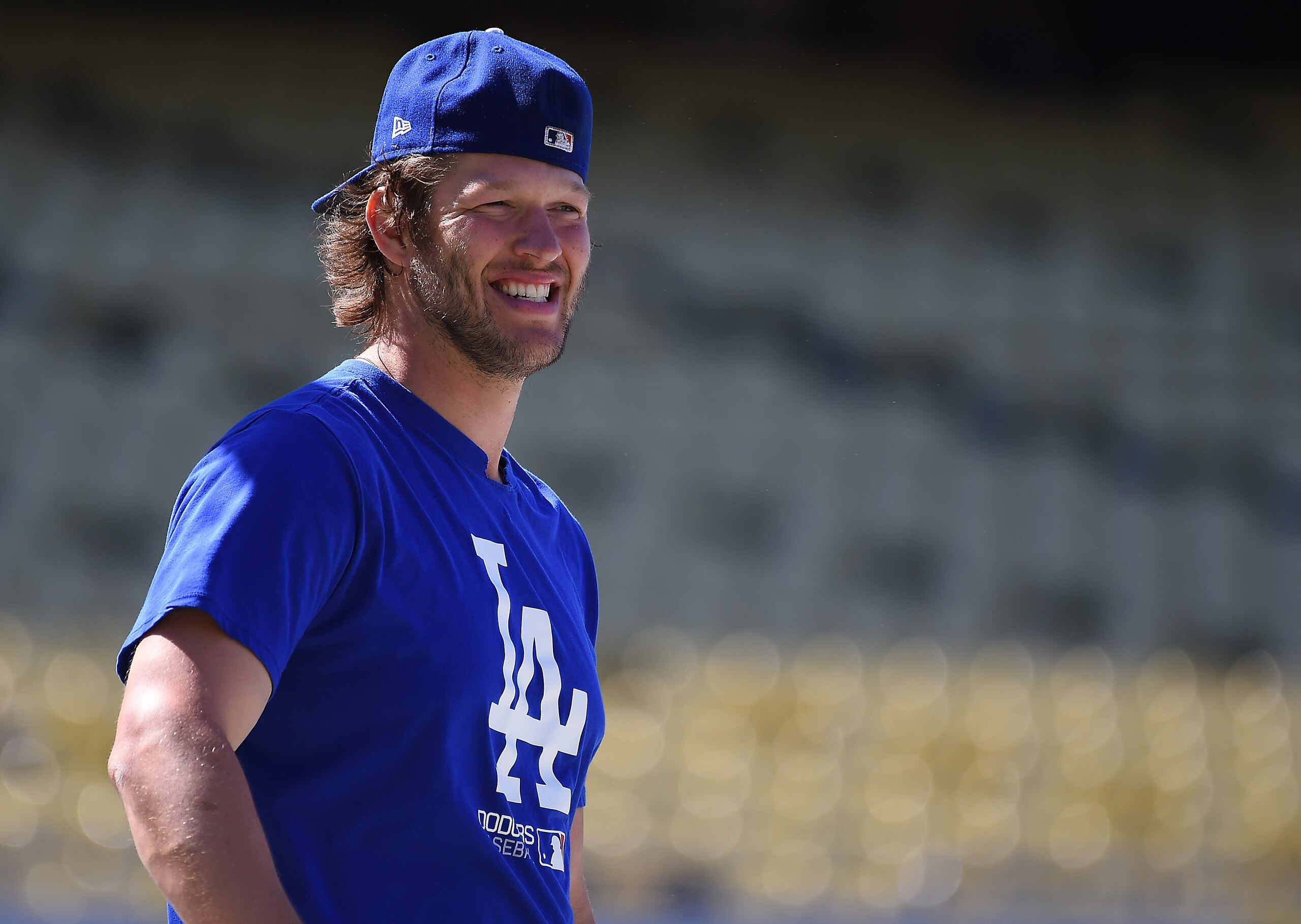 Los Angeles Dodgers left-hander Clayton Kershaw.