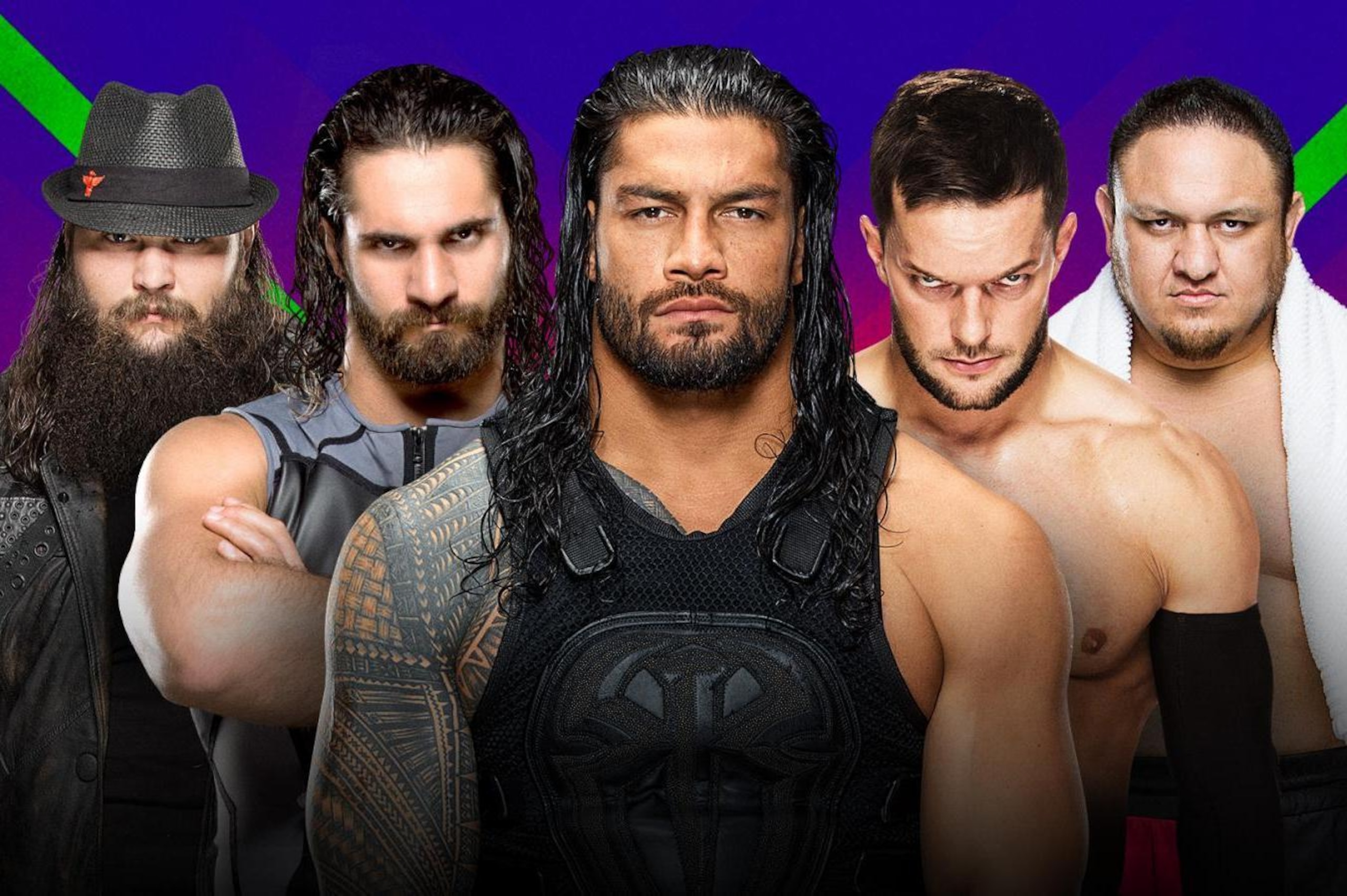 The five competitors who will at Extreme Rules compete for a title shot. The five competitors who will at Extreme Rules compete for a title shot.